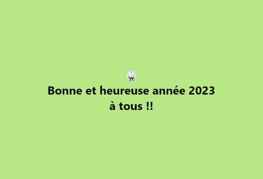 Nouvelle année 2023