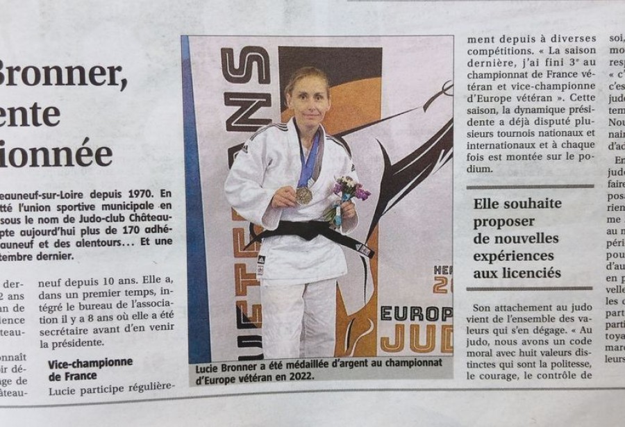 Article dans le journal de Gien